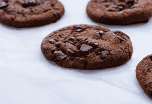 Veganske chokoladecookies